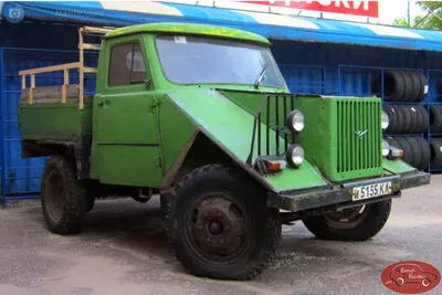 Самодельный грузовик на базе ГАЗ-69. Ханты-Мансийский АО, Высокий Мыс -  Карготека