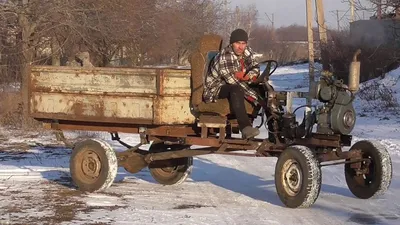 Самодельный Мини Грузовик из МЕТАЛЛОЛОМА ! Homemade Mini Truck ! - YouTube
