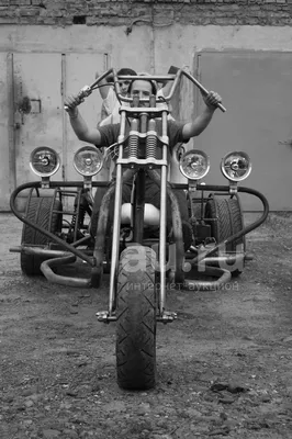 Фотк самодельного мотоцикла в webp формате