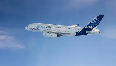 Аэробус А380 – самый вместительный и объёмный самолёт в мире