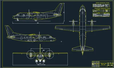 Ан-140 Ближнемагистральный пассажирский самолет - RedStar