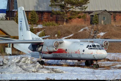 Самолет Ан-26 «Атмосфера» выполняет работы по снижению класса  пожароопасности | SakhaPress.ru