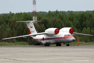 Ан-74-200 (RA-74031) в Остафьево.