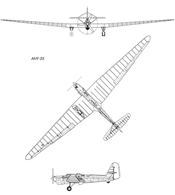 АНТ-25 | ОКБ Туполева Самолет рекордной дальности конструкци… | Flickr