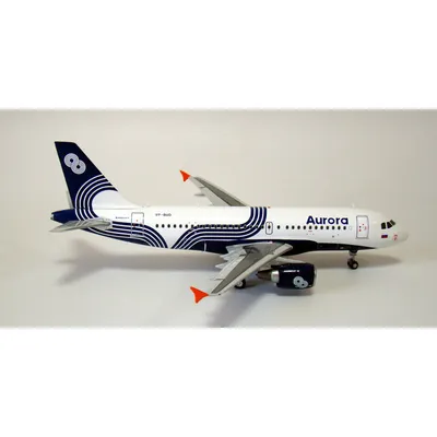 Модель самолета Airbus A319 Аврора | AliExpress