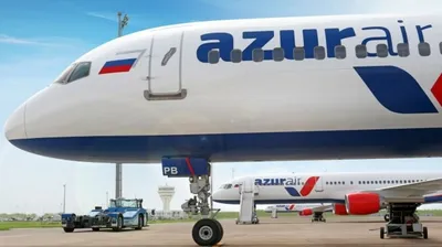 Лазерная декаль на Boeing 767-300 Azur Air 1/144