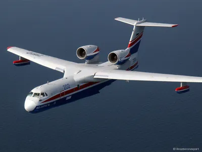По воздуху и по воде: самолет-амфибия Бе-200