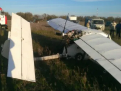 Пилот погиб при крушении самолета в Тамбовской области // Новости НТВ