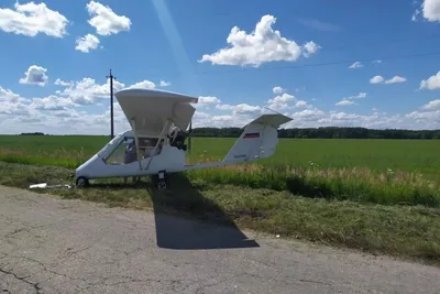 В Ростовской области совершил жесткую посадку легкомоторный самолет «Бекас»