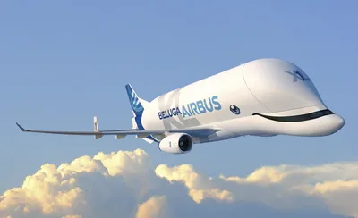Модель самолета Hogan (Хоган) 8188 Airbus A300-600ST Beluga 1:500