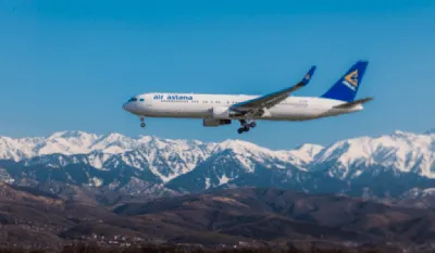 Двигатель отключился у самолета Air Astana после вылета из Шымкента