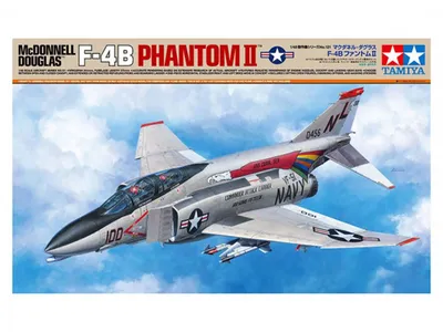 1373 Военный самолет F-4 PHANTOM \"Асы Вьетнама\" (10013190/301117/0006685,  ИТАЛИЯ )