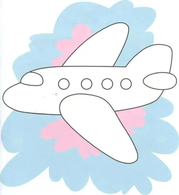 Самолет Рисунок Для Детей 5 Лет (56 Фото)