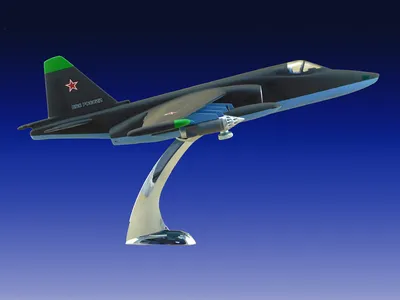 Самолет СУ-25 (Грач) [Готовая модель] (1:48) - Военные самолеты -  космический магазин AstroZona.ru