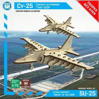 Сборная модель конструктор My_derevo Самолет Грач - купить с доставкой по  выгодным ценам в интернет-магазине OZON (208839760)