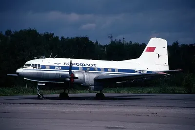 1957 год. Самолёт ИЛ-14 в рижском аэропорту Спилве | Instagram
