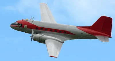 Модель самолёта Ил-14 АЭРОФЛОТ СССР. Масштаб 1:72. Длина модели 31 см.