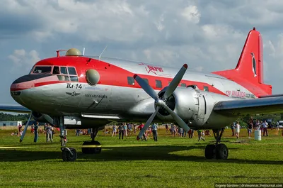 Легенда советской пассажирской авиации - Ил-14 | Пикабу