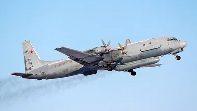 Сбит самолёт Ил-20 воздушно-космических сил (ВКС) РФ | Пикабу