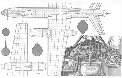 Ил-28 / IL-28 Beagle (GPM 125 третье издание) из бумаги, модели сборные  бумажные скачать бесплатно - Бомбардировщик - Авиация - Каталог моделей -  «Только бумага»