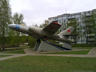 Самолёт Ил-28 в музее ВВС СССР в Монино - Retro photos