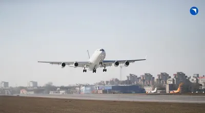 Так выглядит новейший пассажирский самолёт Ил-96-400М: живые фото перед  первым полётом