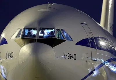 Опытный образец самолета Ил-96−400М совершил первый полет - Новости Mail.ru