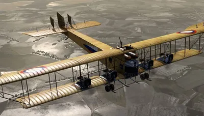 Сикорский И. демонстрирует свой самолет “Илья Муромец”, 1914 год | This Day  in Aviation