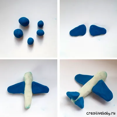 Самолет из пластилина» — создано в Шедевруме