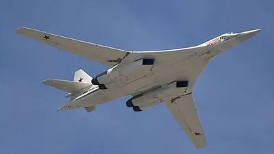 Белый лебедь Tu-160 в полете Редакционное Фотография - изображение  насчитывающей поясом, история: 62899487