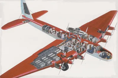 АНТ-20 \"Максим Горький\" - Советский пассажирский 8-моторный самолёт, самый  большой самолёт своего времени с сухопутным.. | ВКонтакте