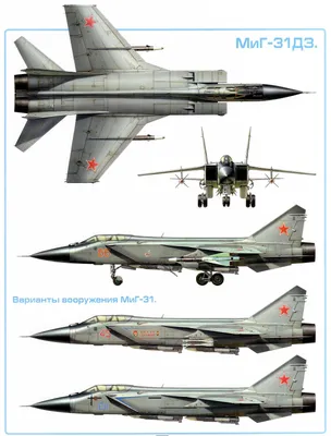Купить сборную модель самолета МиГ-31, масштаб 1:72 (Звезда)