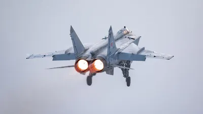 Самолёт истребитель-перехватчик МиГ 31 - Авиация России