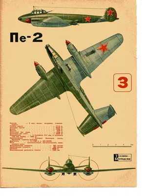 Купить Советский ПЕ-2 бомбардировщик 1:72 (80296) - Масштабные модели -  интернет-магазин