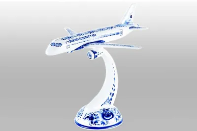 Модель самолета металлическая Сухой Суперджет SSJ-100 авиакомпания Россия -  купить в интернет-магазине OZON по выгодной цене (1175184644)