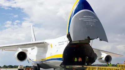 Украинский самолет \"Руслан\" будет перевозить детали для ракет компании  Маска (видео) | УНИАН