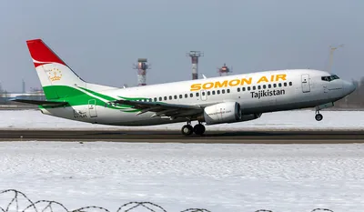 Сомон Эйр» получил еще один Боинг 737-800. Самолет назвали Нусратулло  Махсум, именем Героя Таджикистана - Вечёрка