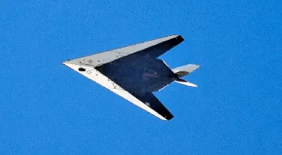 В США сфотографировали стелс-истребители F-35 и F-117 c покрытием хамелеона  (фото)