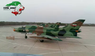 Museo del Aire: истребитель-бомбардировщик Су-22М4 (он же Су-17М4)
