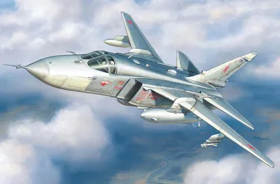 Фронтовой бомбардировщик Су 24 - Авиация России