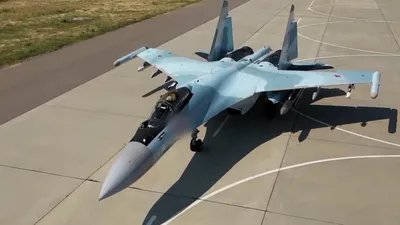 Появилось видео уничтожения истребителем Су-35С украинского самолета и РЛС  - РИА Новости, 18.11.2022