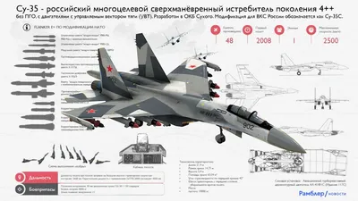 Су-35 Инфографика - 3D model by Рамблер (@rambler-co) [83f9a15]