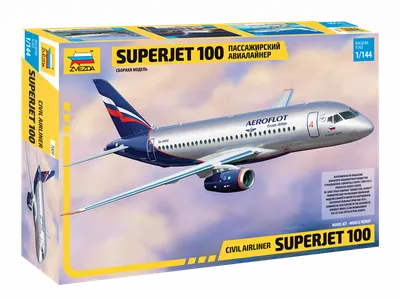 Модель самолета «SUKHOI SUPERJET 100» 4 000 руб.