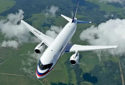 Пассажирский самолет Sukhoi Superjet 100 с заводским номером 95200 в первом  полете. Комсомольск-на-Амуре, 21.05.2020 - Галерея - ВПК.name