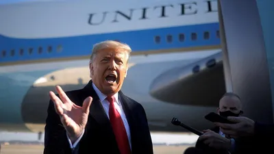 Трамп хочет перекрасить президентский самолет и сделать его \"более  американским\"