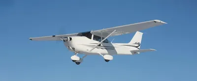 Легкий спортивный самолет Цессна 172 (Кудиново)