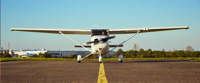Юца-2021: сельскохозяйственный самолет Cessna-188A AGwagon...