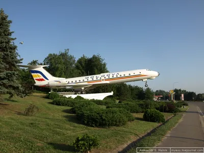 Ту-134 \"Свисток\" в Рощино: история установки | Блог авиационного фотографа  | Дзен