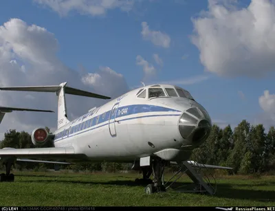 Самолёт Ту-134 (Кишинёв)
