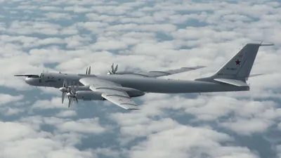 Истребители НАТО сопровождали российские самолеты Ту-142 над Норвежским  морем